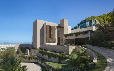 Außergewöhnliche Villa mit Meerblick jetzt im Bau in Son Vida