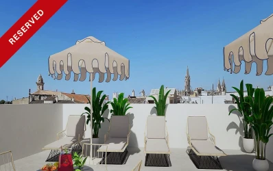 Newly built penthouse with roof terrace, parking & Lift in Palma de Mallorca, Old Town