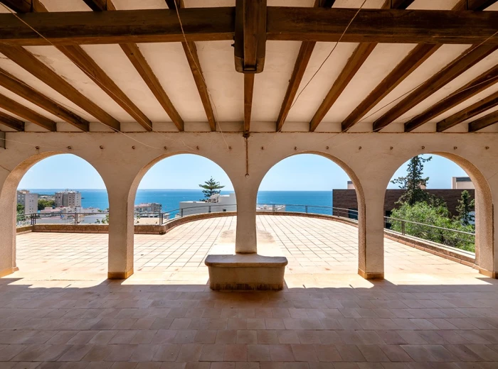 Romantic sea view villa for reform with license-3