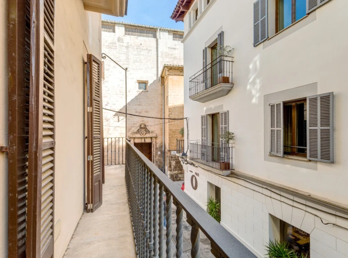 Zum Renovieren: Wohnung in emblematischer Lage mit Lift - Palma de Mallorca, Altstadt-2