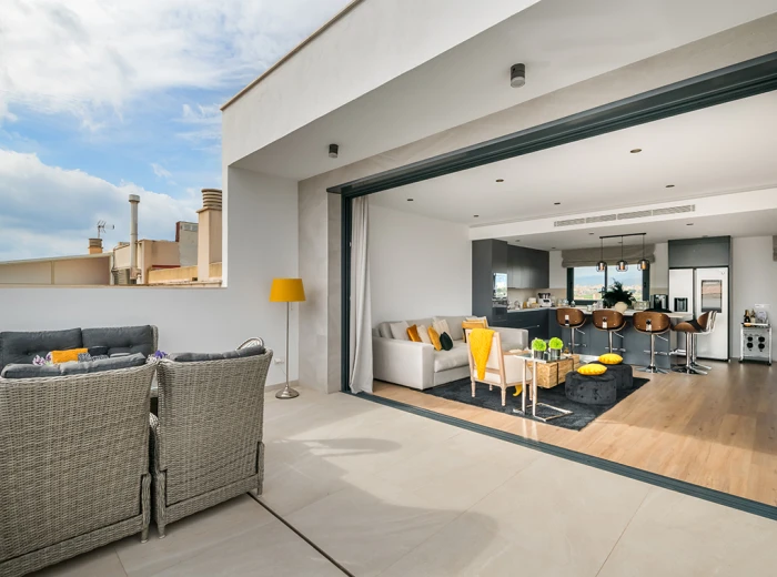 Neu gebautes modernes Duplex-Penthouse, Ciudad Jardín - Palma de Mallorca-11