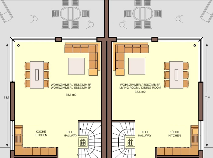 Neubauprojekt exklusives Doppelhaus Can Picafort zu verkaufen-2