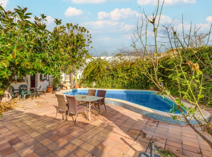 Privilegiado solar con bungalow y piscina, Portixol - Mallorca-5