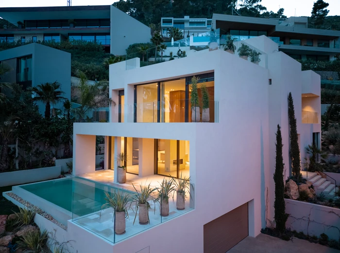 Newly built villa with views of Palma-19