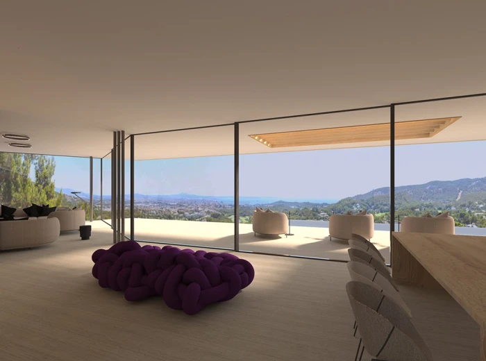 Exceptional sea-view villa now under construction in Son Vida-3