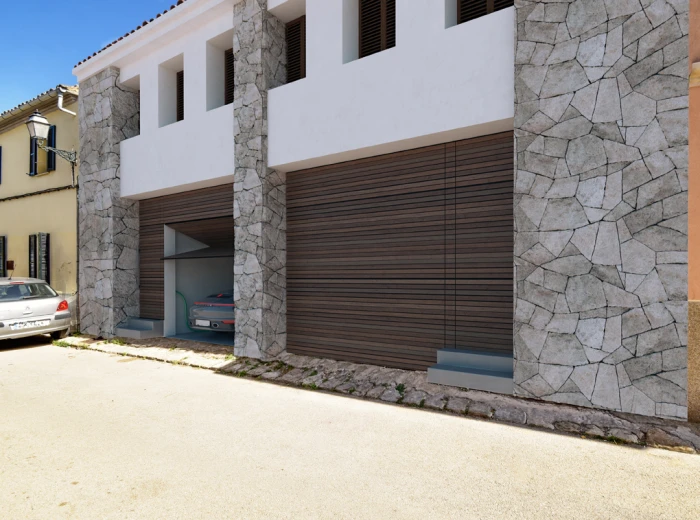 Casa de pueblo de nueva construcción con piscina y garaje-10