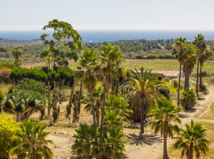 Finca señorial con vistas al mar en el club de golf cerca de Mallorca-14