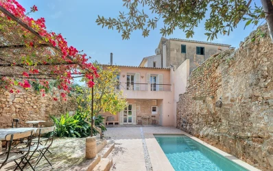 Charming village house in the heart of Ses Salines with an idyllic garden