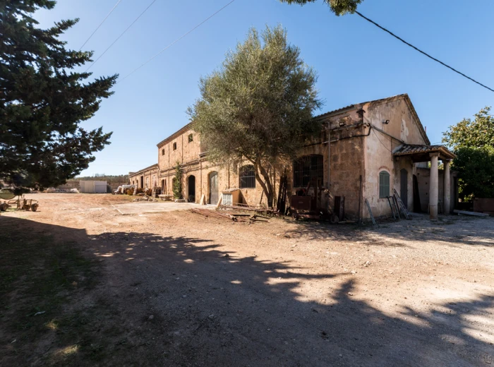 Rustic country house with various constructions in Alaró-16