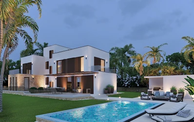 New construction project with views in Son Gual
