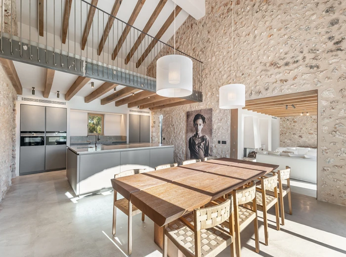 Restored heritage finca with sea views in Cala Varques-5