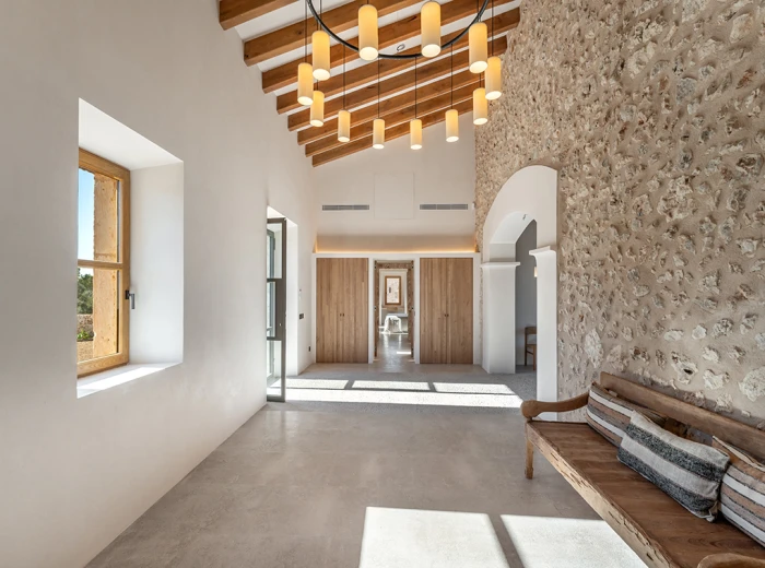 Restored heritage finca with sea views in Cala Varques-8