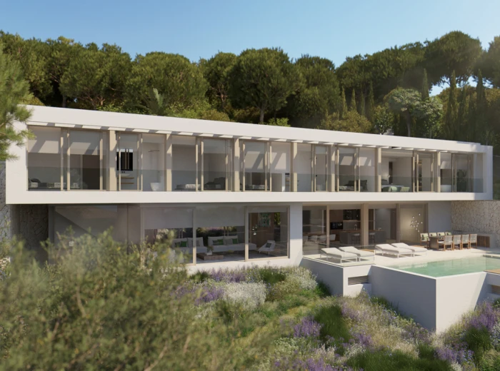 Modern luxury villa with sea views-15