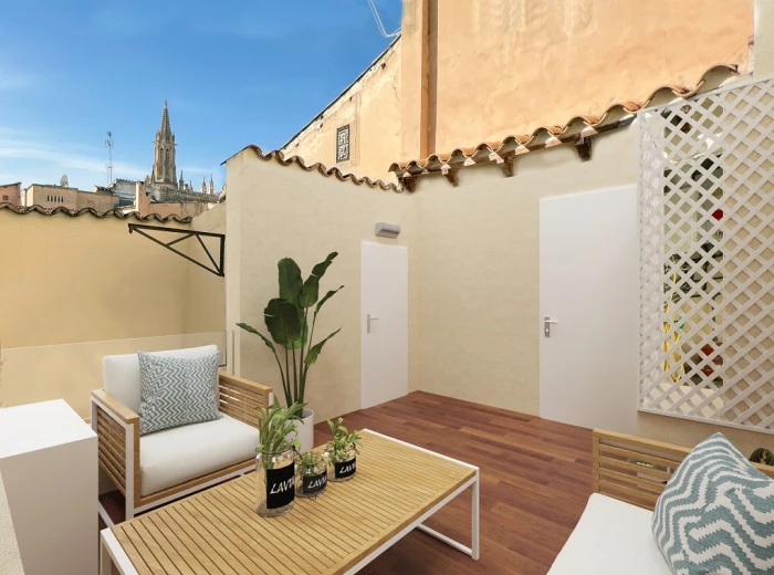 Characterful townhouse with terrace, lift and garage in the Old Town - Palma de Mallorca-4