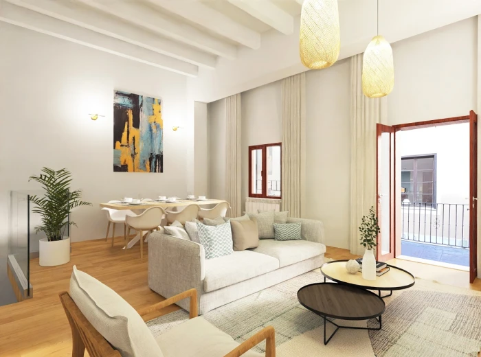Characterful townhouse with terrace, lift and garage in the Old Town - Palma de Mallorca-1