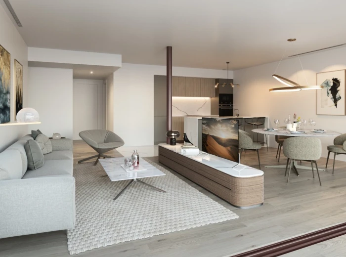 Modern new apartment with first-class amenities and underground parking in Santa Catalina-3