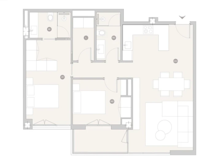 Moderno apartamento nuevo con equipamiento de primera clase y garaje en Santa Catalina-12