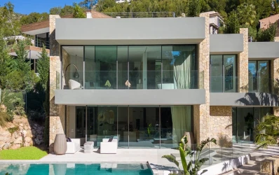 Wonderful brand new villa in Son Vida with views to Palma city