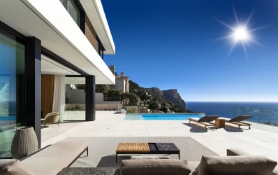 Spectacular new built Villa with sea views