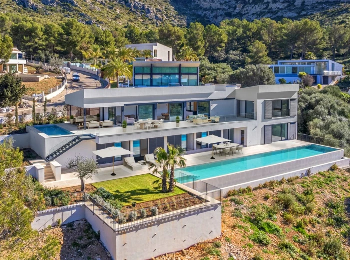 Traumhafte private Luxusvilla in Meeresnähe - Neubau-Projekt in Bonaire, Mallorca-1