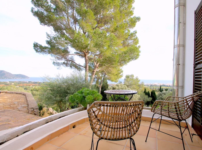 Villa style country home with great sea views near Son Servera-8