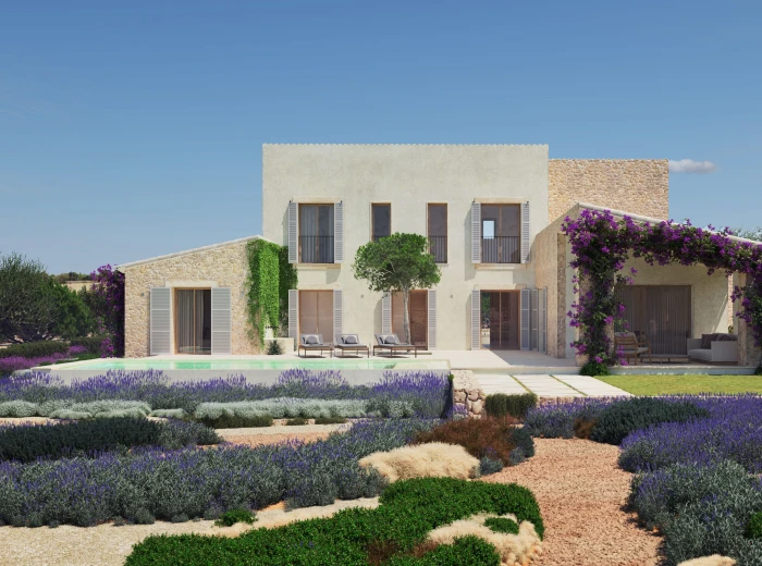 Tasteful new-build finca with stunning countryside views near Cas Concos-1