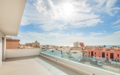 Schönes Penthouse mit Terrasse & Meerblick, Portixol - Mallorca