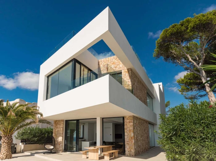 Elegant new built seafront villa in Cala Pi-2