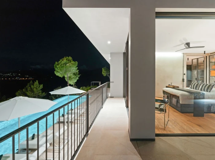 Spectacular "Bauhaus Loft Design" villa with views of the bay of Palma-45