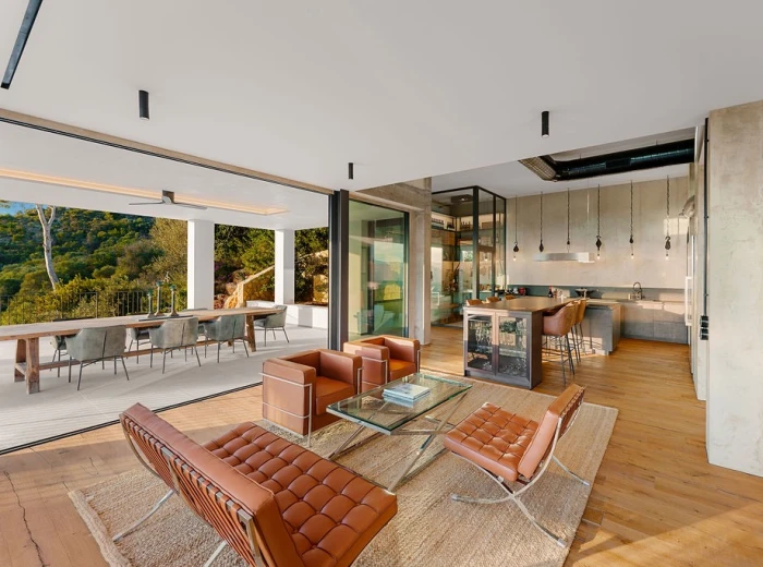 Spektakuläre “Bauhaus Loft Design” Villa mit Blick auf die Bucht von Palma-6