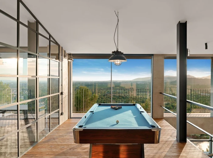 Spectacular "Bauhaus Loft Design" villa with views of the bay of Palma-26