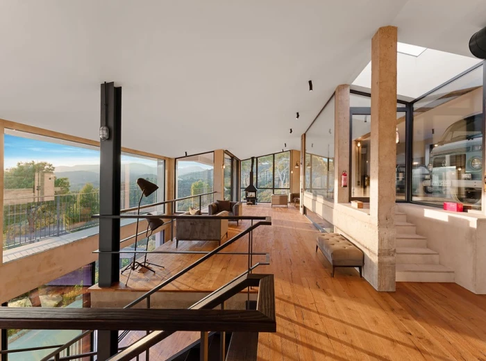Spectacular "Bauhaus Loft Design" villa with views of the bay of Palma-21