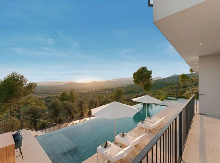 Spektakuläre “Bauhaus Loft Design” Villa mit Blick auf die Bucht von Palma-19