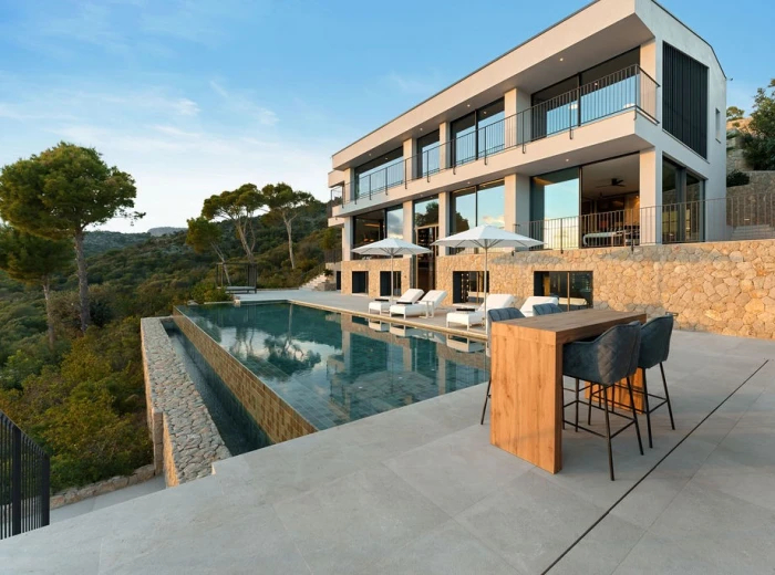 Spectacular "Bauhaus Loft Design" villa with views of the bay of Palma-30