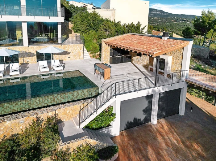 Spectacular "Bauhaus Loft Design" villa with views of the bay of Palma-32