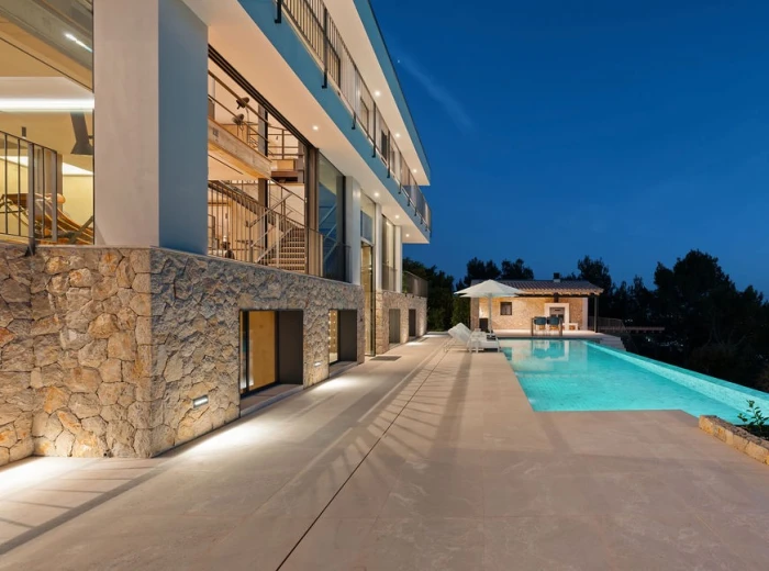 Spectacular "Bauhaus Loft Design" villa with views of the bay of Palma-40
