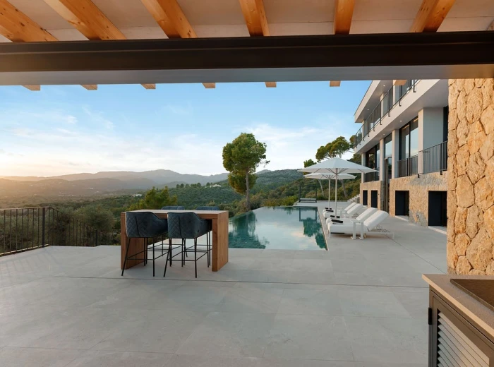 Spectacular "Bauhaus Loft Design" villa with views of the bay of Palma-29