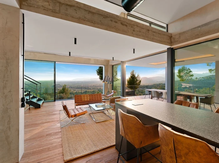 Spektakuläre “Bauhaus Loft Design” Villa mit Blick auf die Bucht von Palma-8