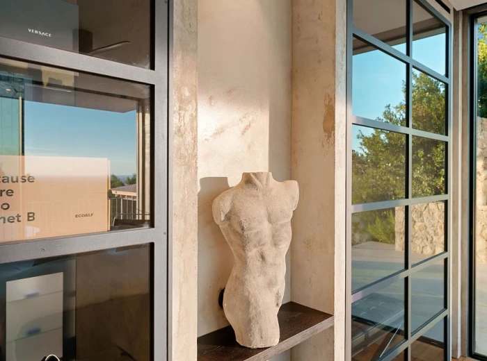 Spectacular "Bauhaus Loft Design" villa with views of the bay of Palma-18