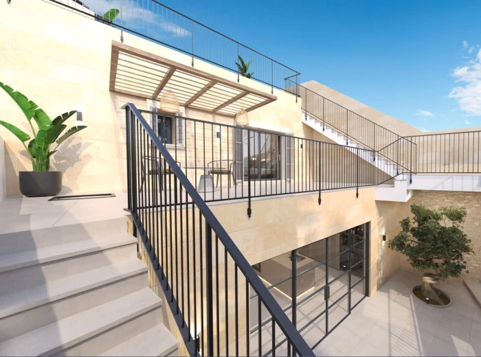New build townhouse in the heart of Ses Salines with Cabrera views-11