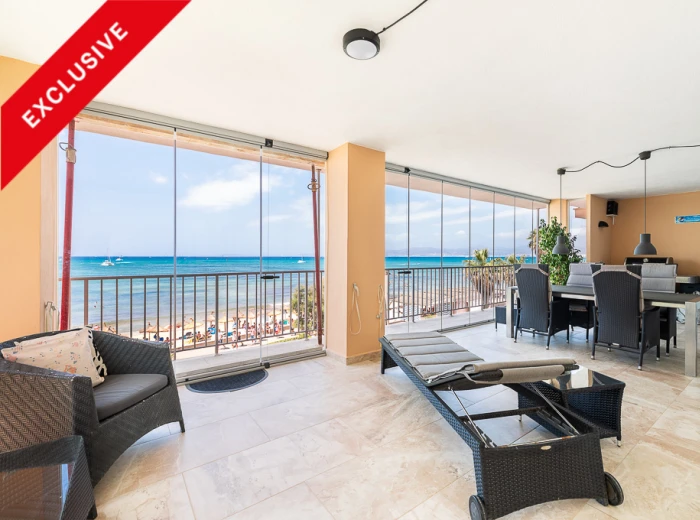 Bonito luminoso apartamento con privilegiadas vistas, Playa de Palma-1
