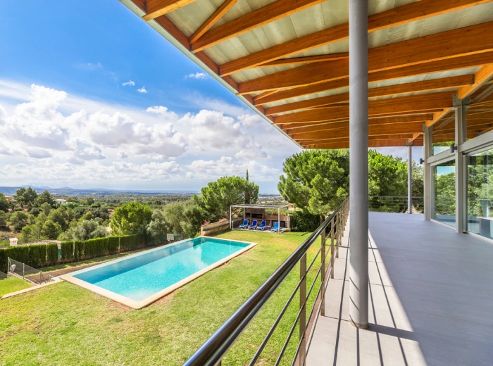 Unique design villa in Sa Coma with views of the bay of Palma-13