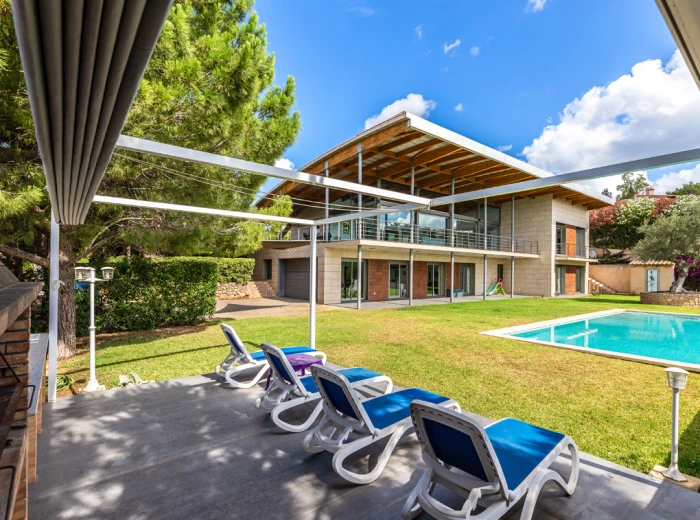 Unique design villa in Sa Coma with views of the bay of Palma-15