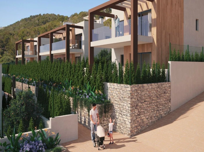 Modern villa in a new complex with pool in Font de sa Cala-9