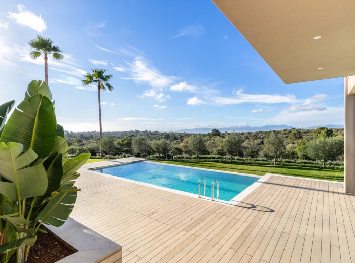 *Neubau-Projekt* Exklusive Villa mit Blick auf die Bucht von Palma-4