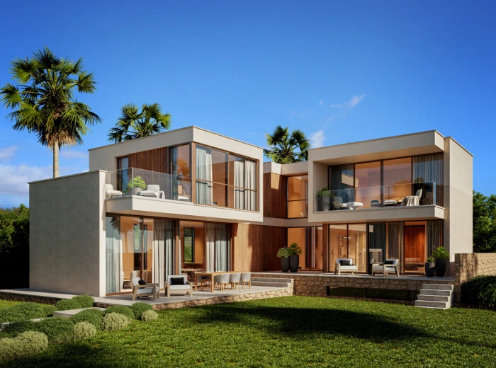 *Neubau-Projekt* Exklusive Villa mit Blick auf die Bucht von Palma-2