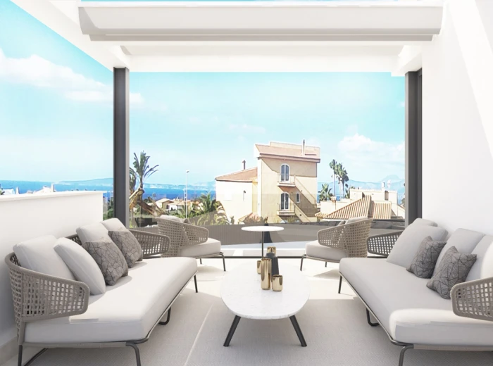Plot with panoramic sea views in Sa Torre-4