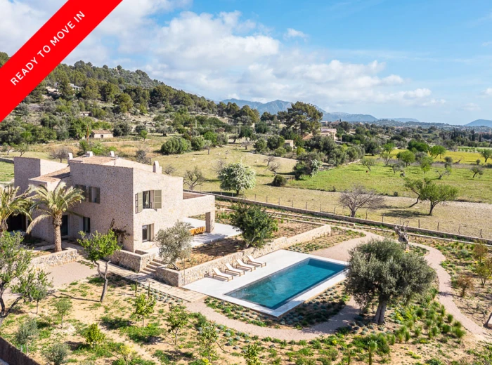 Luxury new build finca with dream views in Selva-1