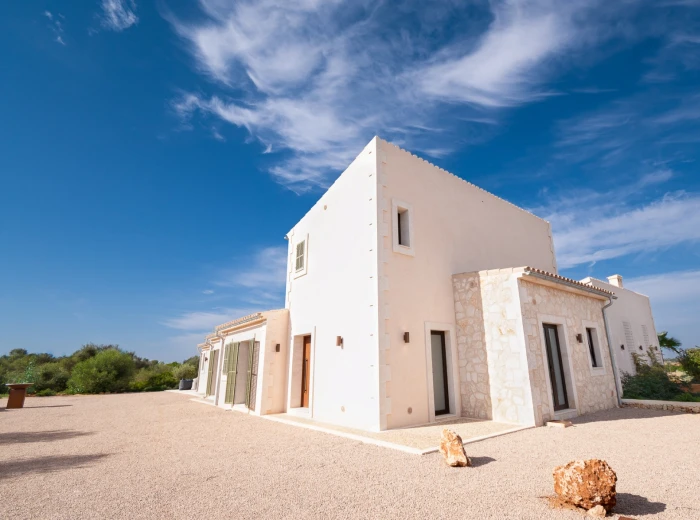 Modern new build villa with views of Ses Salines-25