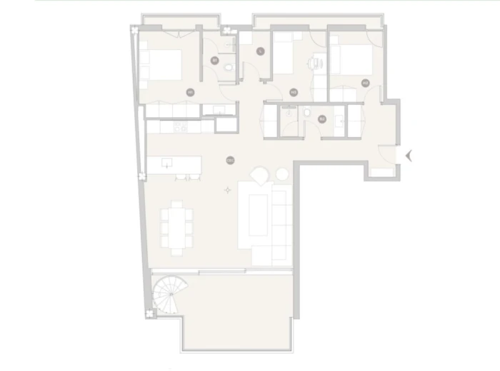 Erstklassiges Neubaupenthouse mit großzügiger Dachterrasse in beliebter Lage-13